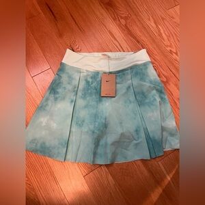 Nike Women's Aqua Tie-Dye Skater Skirt